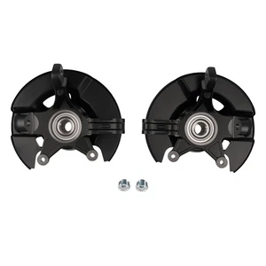 2x Front Steering Knuckle for Honda Pilot 2005-2008 KA698492 698492 Steel Black - Picture 1 of 12