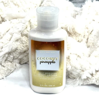 Loción corporal Bath & Body Works coco piña humedad 24 horas 8 oz - nueva Foto 1 de 4