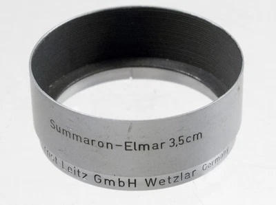 Leica Summaron - Elmar 3.5cm Leitz Lens Hood Germany - Image 1 of 4