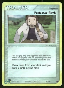 Pokemon Tcg Professor Birch [Reverse Holo] #89 Pokemon Ruby & Sapphire LP - Picture 1 of 2