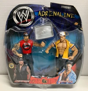 WWE Wrestling Adrenaline Undertaker & John Cena *SEALED*  6" Action Figures - Picture 1 of 7