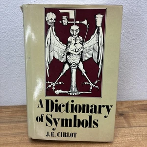 A Dictionary of Symbols by J. E. Cirlot 1971 2nd Edition HC Illustrated - Picture 1 of 6