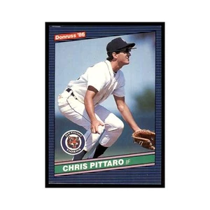 1986 Donruss Chris Pittaro RC Tigers #150 - Picture 1 of 3