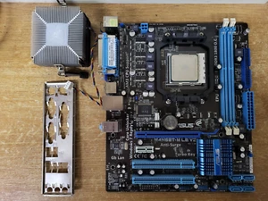 *** Carte mère Asus m4n68t-m le v2 Am3+cpu AMD athlon x2 250 - tested - Photo 1/3