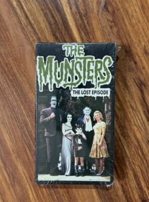 THE MUNSTERS THE LOST EPISODE VHS TAPE (1991) SEALED BRAND NEW RARE AL LEWIS - Image 1 of 4