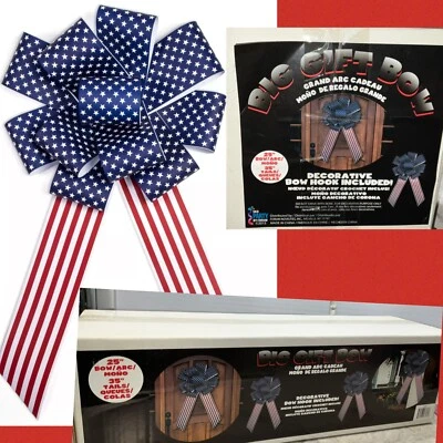 Arco Gigante Estrellas y Rayas Patriótico Decorativo Puerta Arco con Gancho, Rojo Blanco Azul Foto 1 de 4