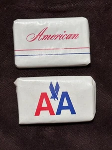 RARE VTG. Two Miniature bars of soap American Airlines Cashmere Bouquet - Picture 1 of 6