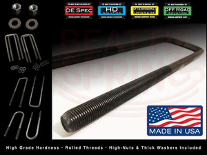 9/16 U-bolts Ubolts U bolts Custom Made Many Sizes Chevy GMC Ford Dodge Trailer - Picture 1 of 5