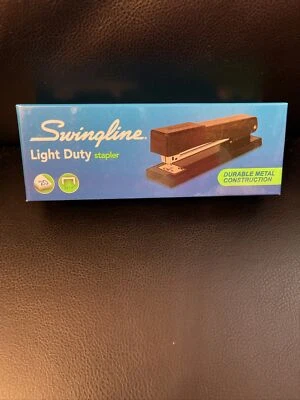 Swingline S7040501 Light Duty Standard Stapler 20 Sheets Black - Image 1 of 3
