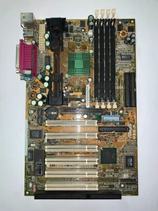ASUS P3B-F rev. 1.04, Pentium III 500/550MHz, 256MB PC100/133, no I/O shield - Bild 1 von 4