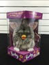 TIGER ELECTRONICS 1998  GREY FURBY WITH GREY EYES, Pink/white EARS MODEL 70-800