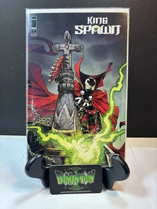 KING SPAWN #1 PRIMERA APLICACIÓN DE KOMOX DONNY CATES CUBIERTA CASI NUEVA O MEJOR 2021 - Imagen 1 de 1