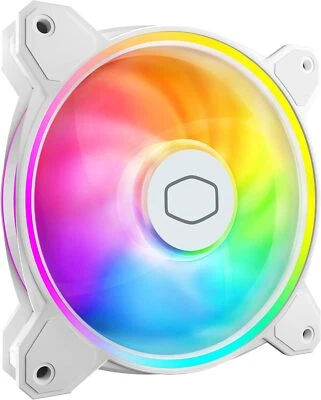 Cooler Master MasterFan MF120 Halo² Fan Duo-Ring ARGB Gen2 LED MFL-B2DW-21NP2-R2 - Image 1 of 4