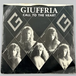 Giuffria Call To The Heart 45 RPM Vinyl Record Picture Sleeve MCA 1984 MCA-52497 - Picture 1 of 4