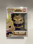 Funko Pop! All Might #248 My Hero Academia NEW MINT Condition w/ Protector
