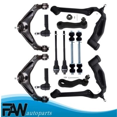 12x Brazo de control rótula varilla de amarre brazo loca para Chevrolet Suburban Hummer H2 Foto 1 de 4