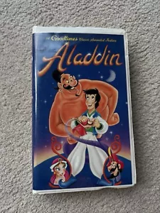 Aladdin VHS 1992 A Good Times Classic Animated Feature Not Disney Clam Shell - Picture 1 of 2