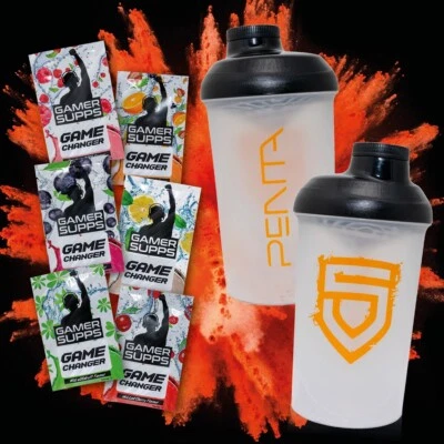GAMER SUPPS 473,81€/kg Game Changer Gaming Booster 6x7g + Esport Shaker