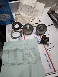 1964 AMC RAMBLER AMERICAN ACCESSORY BACK UP LIGHT KIT NOS 8881251 Partial - Picture 1 of 5
