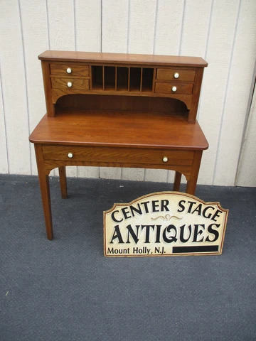 64425 Pennsylvania House Solid Oak Office Desk Cover