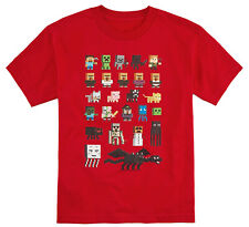 Minecraft Shirt Boys' Sprites Character T-Shirt