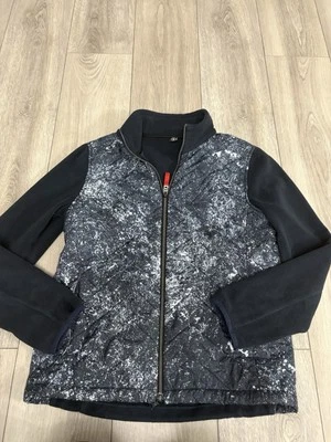 Bogner Fire + Ice Jacket Womens Navy Full Zip Mock Neck Long Sleeve Hybrid L - Image 1 of 4