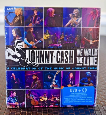 Various Artists, We Walk the Line: Celebration of Johnny Cash DVD + CD, OOP Foto 1 de 2