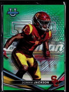 Bowman's Best University #74 2022-23 Domani Jackson verde #/99 - Imagen 1 de 2