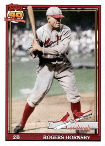 2021 Topps Archives #193 Rogers Hornsby - Bild 1 von 2