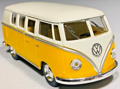 Furgoneta Volkswagen Bus Clásica 1962 Diecast 1:32 KINSMART KT5060 ¡Retrocede! ¡BONITO! Foto 1 de 4