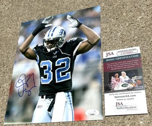 DRE BLY Löwen SIGNIERTES 8X10 Foto JSA COA DETROIT - Bild 1 von 2