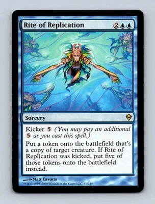 Rite of Replication Zendikar Non-Foil MTG LP - Image 1 of 2