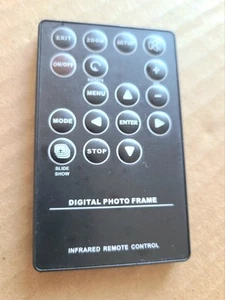 Visor de imágenes inalámbrico portátil negro decoración digital control remoto por infrarrojos - Imagen 1 de 5