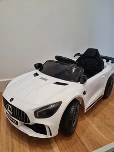 Mercedes-Benz AMG GTR 6V Kids Ride-On Car β White β New / Ex-Display / No Box - Picture 1 of 20