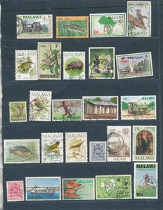 D452520 Malawi Nice selection of VFU Used stamps - Picture 1 of 2