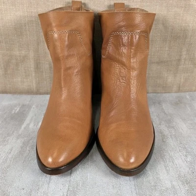 Botines de cuero marrón Latigo Jambalaya para mujer talla 8M Anthropologie Foto 1 de 4