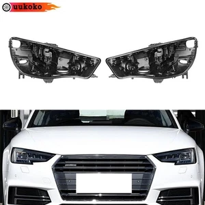 Car Headlight shell Housing For Audi A4 A4L S4 2017 2018 2019 LED OR Matrix - Imagen 1 de 24