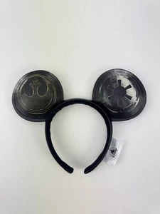 Disney Parks Star Wars Mickey Mouse Ears Headband Imperial Crest Rebel Alliance - Picture 1 of 4