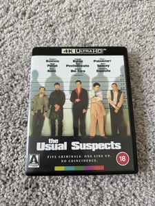 The Usual Suspects Limited Edition (4K UHD Blu-ray) Benicio Del Toro (UK IMPORT) - Picture 1 of 2