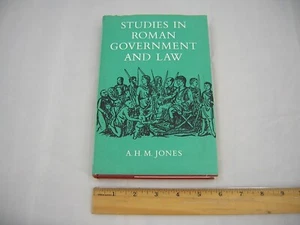 Studies in Roman Government and Law by A. H. M. Jones - Imagen 1 de 12