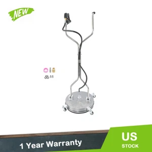 18 INCH 6000 PSI Pressure Washer Surface Cleaner Dual Handle Quick Connect - Picture 1 of 13