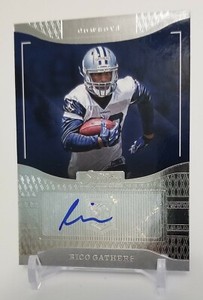 RICO GATHERS 2016 Donruss Signature Series AUTOGRAPH ROOKIE CARD #253