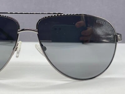 Gafas de sol Guess para hombre mujer grandes XL plateadas pistola piloto precio original: 209 € GUP 1020 Foto 1 de 4