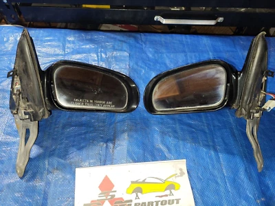 1995-1999 Mitsubishi Eclipse Talon Power Mirrors Left+Right stock#D - Image 1 of 4