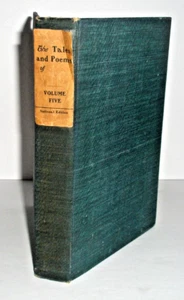 The Tales & Poems of Edgar Allan Poe Vol. 5 Five HC 1908 Brampton Society - Picture 1 of 12