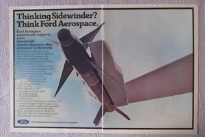 12/1983 PUB FORD AEROSPACE SIDEWINDER AIM-9M AIR TO AIR MISSILE ORIGINAL AD - Picture 1 of 1