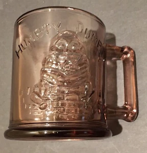 VTG Humpty Dumpty Tom Pipers Son Mug Cup Mother Goose Purple Indiana Glass Tiara - Picture 1 of 3