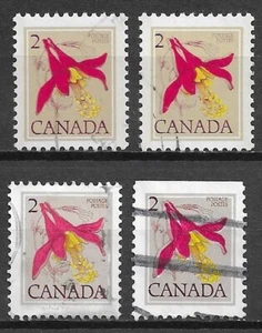 Canada Unitrade 707 782 782a EFO used Design shift - Picture 1 of 1