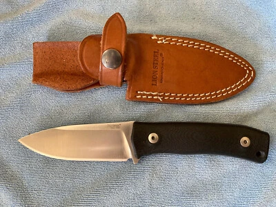 Lionsteel M4 Bushcraft Fixed 3.74" Satin M390 Black G10 Knife - Image 1 of 2