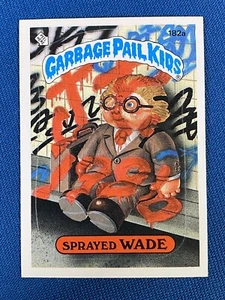 Tarjeta pegatina troquelada Topps Garbage Pail Kids 1986 GPK pantorrilla pulverizada #182A casi nueva-Mt+ - Imagen 1 de 2